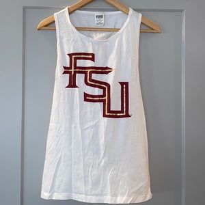 FSU PINK Tank Top w/ Open Back